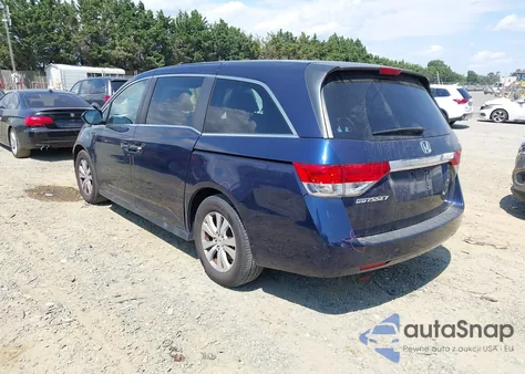 2016 Honda Odyssey Ex from USA, damaged, VIN 5FNRL5H4XGB110889